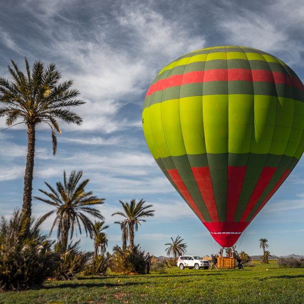 Heißluftballon Marrakech