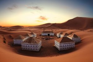 The Moroccan desert