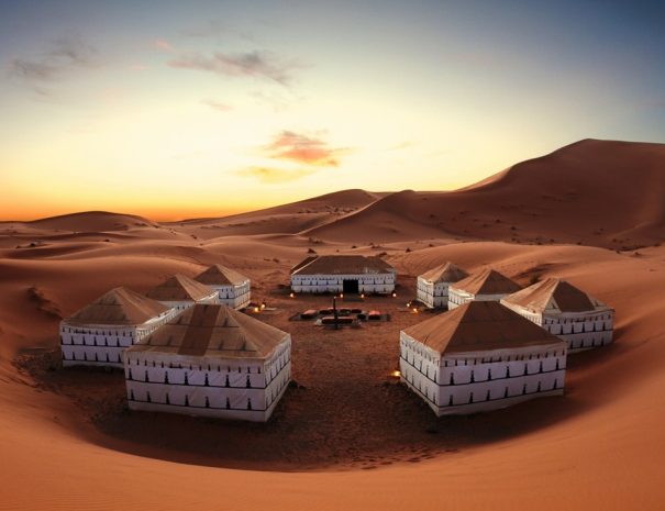 The Moroccan desert